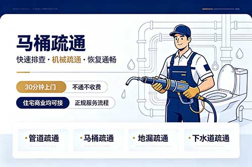 南京马桶疏通