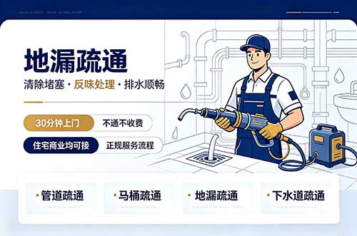 南京地漏疏通