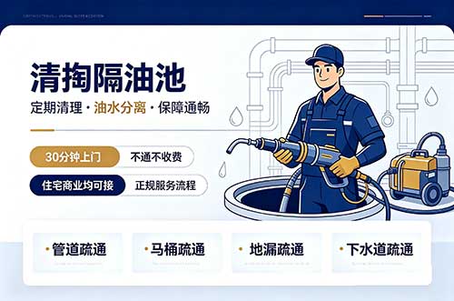 南京清掏隔油池